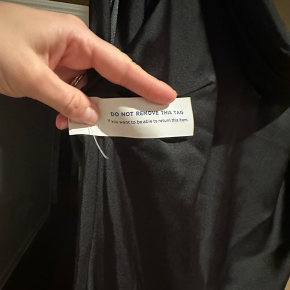 Fame and Partners Francois Black Maxi Slip Dress - Picture 4 of 5